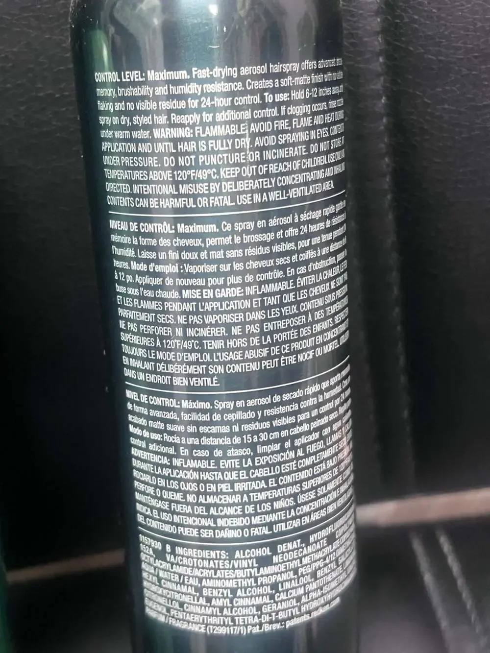 2 cans of Redken number 28 High Hold control hairspray
